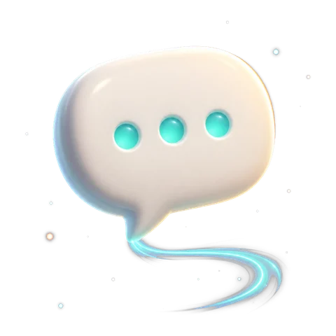A chat message glowing as a deploy begins.